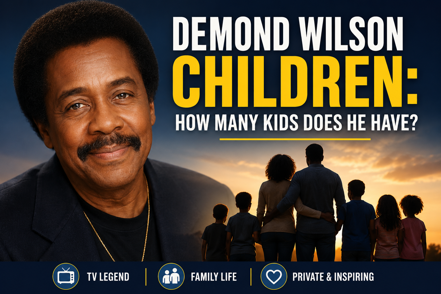 Demond Wilson Children
