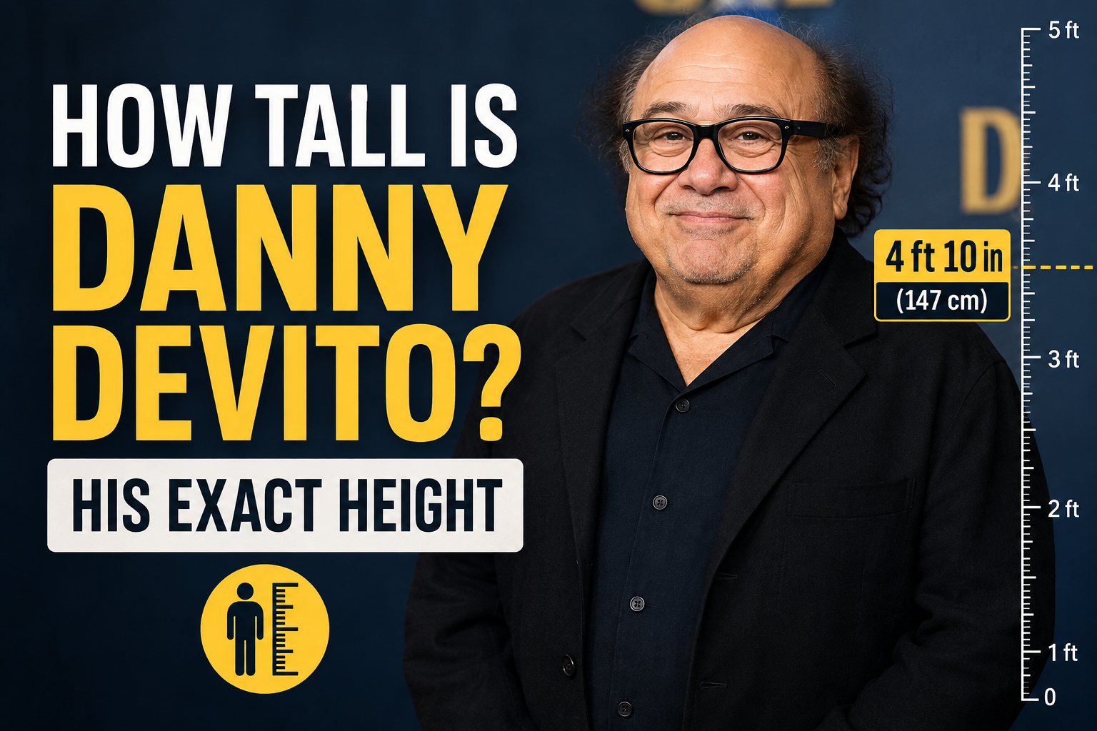 How Tall Is Danny DeVito